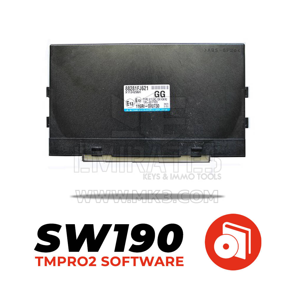 Tmpro SW 190 - سوبارو بي سي إم ميتسوبيشي