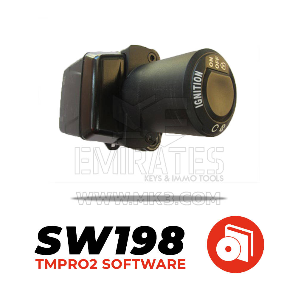 Tmpro SW 198 - BMW bikes handsfree unit HUF