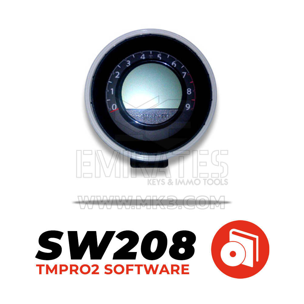 TMPro SW 208 - приборная панель Moto Guzzi, тип 1