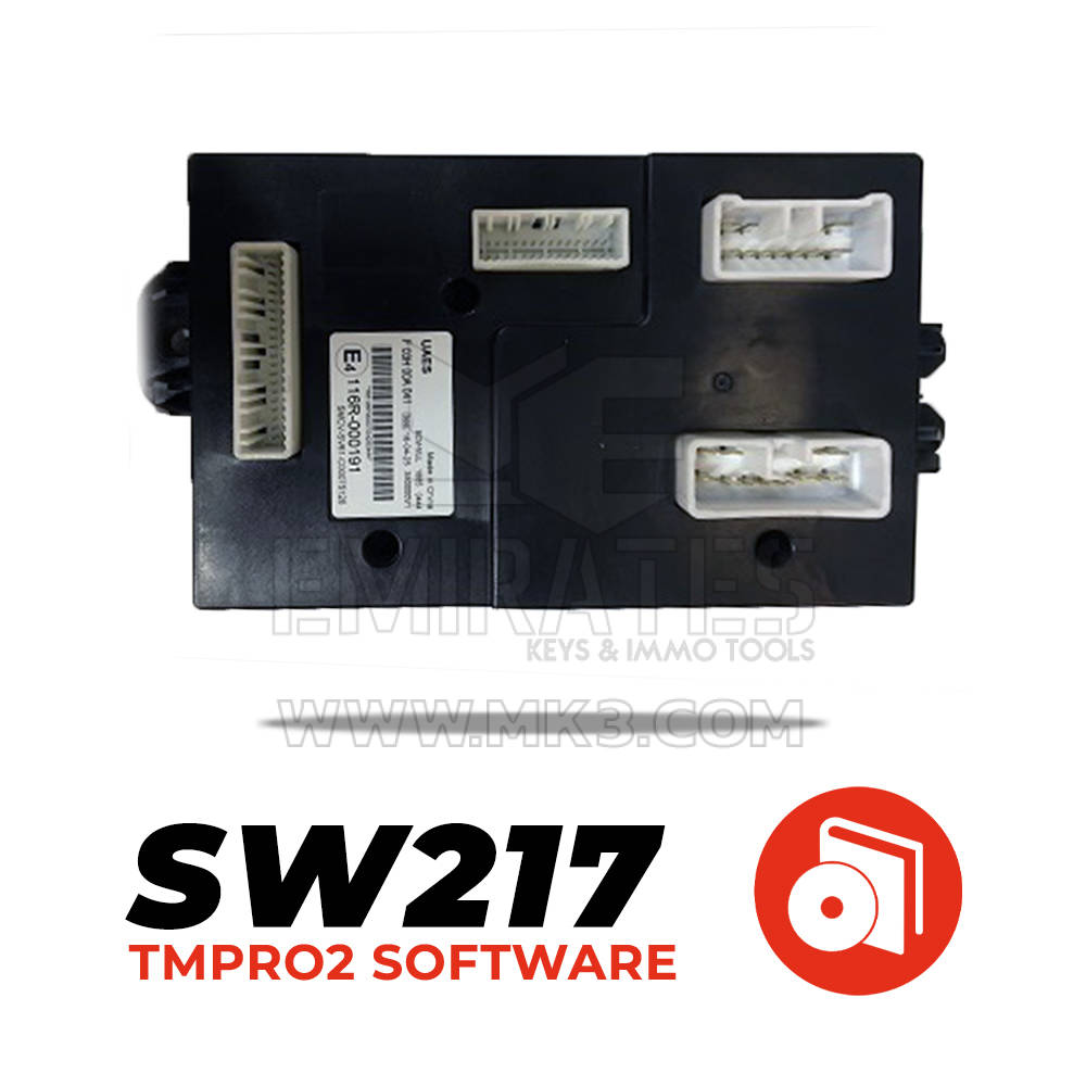TMPro SW 217 - Véhicules utilitaires légers BCM UAES