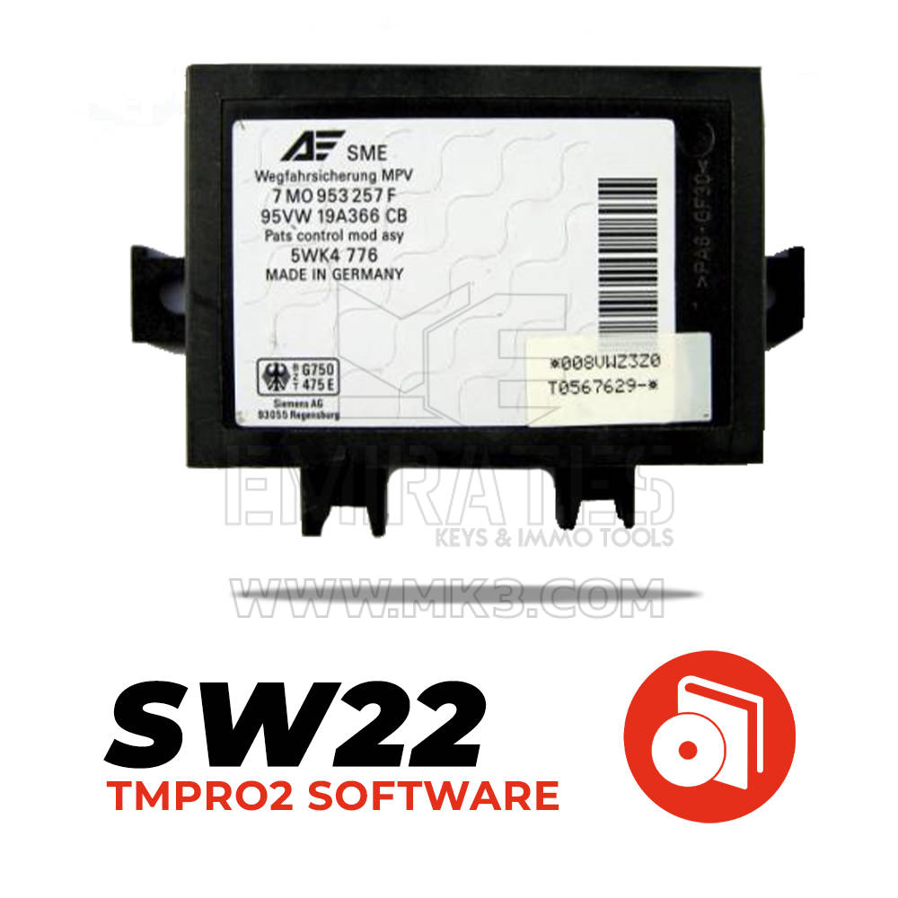 Tmpro SW 22 - VW-Skoda-Seat IMMO1 immobox Siemens