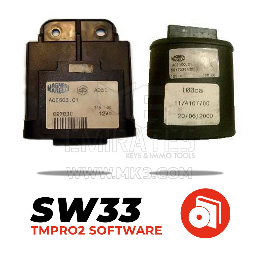 Tmpro SW 33 - Peugeot bike engine ECU Marelli