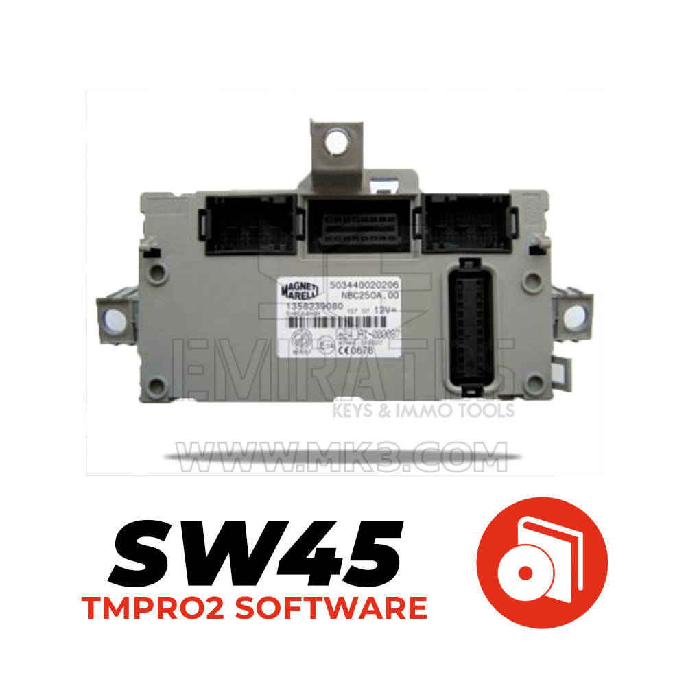 Tmpro SW 45 - Fiat-Citroen-Peugeot-Iveco BSI Marelli тип 2