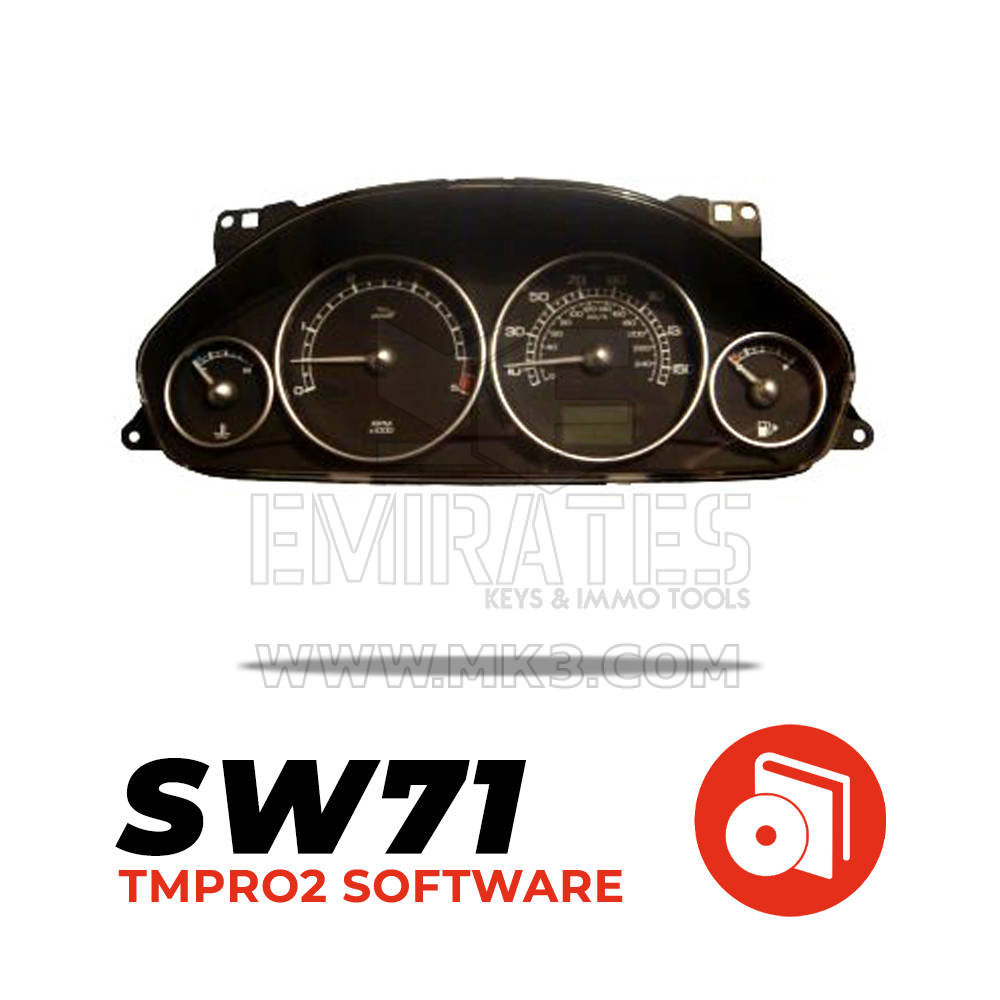 Tmpro SW 71 - Jaguar dashboard