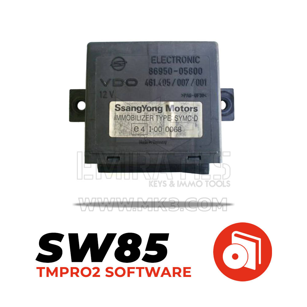 Tmpro SW 85 - SsangYong immobox VDO