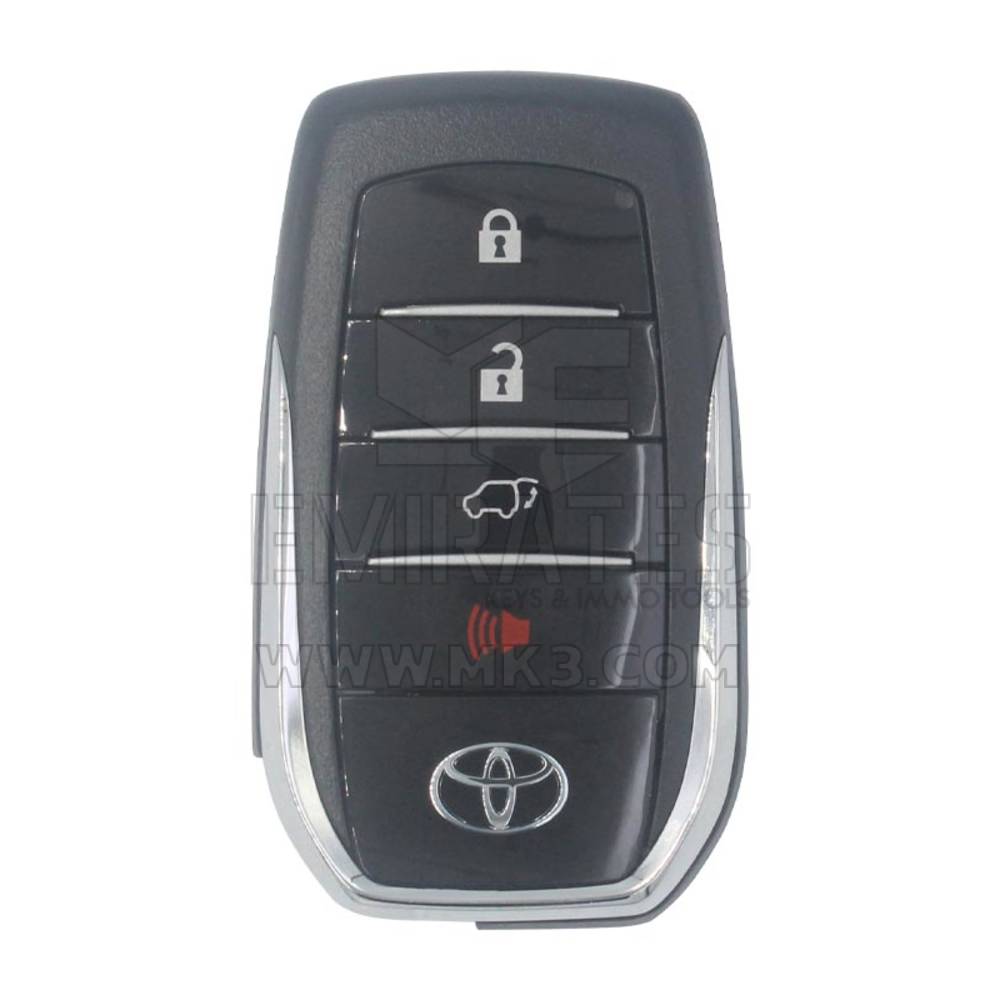 Toyota Fortuner 2016-2022 Original Smart Remote Key 4 Buttons 433MHz