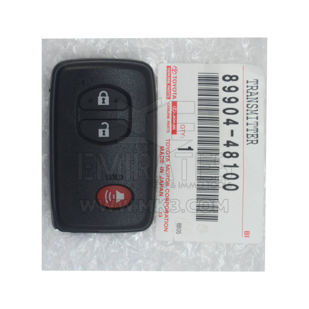 Toyota Rav4 Highlander 2008-2014 Véritable télécommande 315 MHz 89904-48100 - MK16045 - f-2