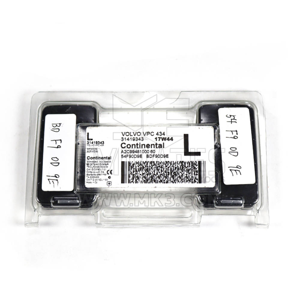 Set chiavi remote Volvo Smart 2 pezzi 434MHz 31419343