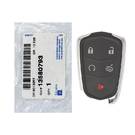 New Cadillac ATS 2015 Genuine / OEM Smart Remote Key 5 Buttons 433MHz OEM Part Number: 13580793 | Emirates Keys -| thumbnail