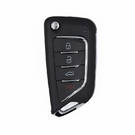 KeyDiy KD Universal Flip Remote Key 3 + 1 أزرار نوع السكين B21-4