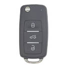 KeyDiy KD Universal Flip Remote Key 3 Buttons Volkswagen Type NB08-3