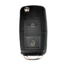 Keydiy KD Universal Flip Remote Key 2 Botões Volkswagen Tipo B01-2