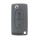 Peugeot 307 Flip Remote 2 Button 433MHz ASK PCF7941 Transponder