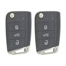 Le migliori offerte per VW MQB BG New Type 2x Flip Remote Key with Lock Set | MK3 -| thumbnail