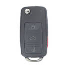 Volkswagen Touareg Flip Remote Key 3+1 Кнопки 433MHz PCF7946 Транспондер
