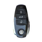 Chave remota inteligente original de 3 botões  868MHz da VW Touareg 2012-2016