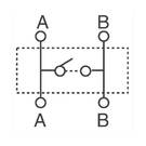 Interruttore a pulsante remoto Modello 3.5X4.7X2.5H - MK17007 - f-2 -| thumbnail