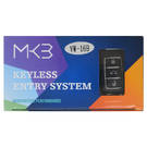 Sistema de entrada keyless de 3 botões da  VW Chrome modelo VW169 - MK18872 - f-3 -| thumbnail