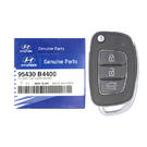 Nuevo Hyundai i10 2017-2020 Genuine / OEM Flip Remote Key 3 Botones 433MHz Número de pieza OEM: 95430-B4400 - FCC ID: OKA-420T | Claves de los Emiratos -| thumbnail