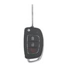 UTILISÉ Hyundai Sonata Elantra Tucson Original Flip Remote Key 3 Buttons 433MHz 95430-1S001 954301S001 / FCCID: OKA-866T (HB) -| thumbnail