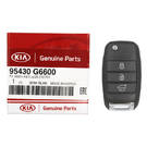 Brand NEW KIA Picanto 2018-2019 Genuine Flip Remote Key 3 Buttons 433MHz 95430-G6600 95430G6600 | Emirates Keys -| thumbnail