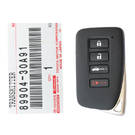 Nuevo Lexus GS ES 2013-2015 Genuine/OEM Smart Key Remote 4 botones 315MKz 89904-30A91, 89904-30A31 / FCCID: HYQ14FBA -| thumbnail