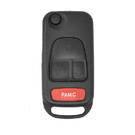 Mercedes Benz ML Flip Remote Key Shell 4 Buttons HU64 -| thumbnail