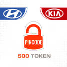 Calculadora de código PIN on-line KIA e Hyundai 500 Token
