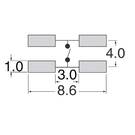 Bouton Interrupteur Tactile Renault Silicium 6.2X6.2| MK3 -| thumbnail