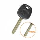 Shell chave transponder Toyota TOY47 Blade