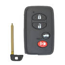 Nuevo mercado de accesorios Toyota Smart Key Remote Shell 4 botones tipo sedán negro alta calidad mejor precio | Cayos de los Emiratos -| thumbnail