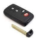 Корпус дистанционного смарт-ключа Toyota с 4 кнопками, черный тип седана - MK11034 - f-3 -| thumbnail