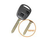 Coque de clé télécommande Toyota 2 boutons Toy47