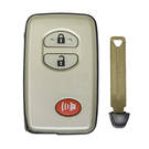 Coque de clé télécommande intelligente de remplacement Toyota, 3 boutons, haute qualité, meilleur prix | Clés des Émirats -| thumbnail