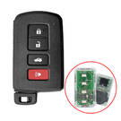 Toyota Camry Corolla 2014 GCC Smart Remote Key Shell 3+1 pulsante