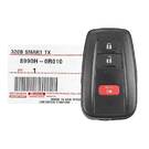 NEW Toyota Rav4 2019-2023 Genuine / OEM Smart Remote Key 3 Buttons 315MHz Manufacturer Part Number: 8990H-0R010 / 8990H-42010 / 8990H-0R020 / 8990H-0R200 - FCCID: HYQ14FBC -| thumbnail