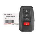 Yepyeni Toyota Rav4 2019-2023 Orijinal/OEM Akıllı Uzaktan Anahtar 4 Düğme 315MHz 8990H-42030 / 8990H-42040 / 8990H-0R040 / 8990H-0R220 - FCCID: HYQ14FBC | Emirates Anahtarları -| thumbnail