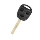 Lexus Remote Key Shell 3 Button Tall Blade TOY40