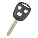 Toyota Remote Key Shell 3 botões TOY43 lâmina de alta qualidade