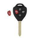 New Aftermarket Toyota Warda Remote Key Shell 4 Buttons with Panic High Quality Best Price | Emirates Keys -| thumbnail