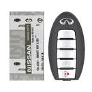 Brand New Infiniti QX50 2019 Genuine/OEM Smart Remote Key 5 Buttons 433MHz 285E3-5NA7A 285E35NA7A / FCCID: KR5TXN1 | Emirates Keys -| thumbnail