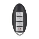 Корпус дистанционного ключа Nissan Smart Remote Key 3+1 с боковой канавкой, правый тип батареи