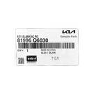 Kia Seltos Genuine Smart Remote Blade 81996-Q6030 | MK3 -| thumbnail