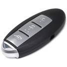 Nissan Smart Remote Key Shell 3 Buttons Middle Battery Type - MK11227 - f-2 -| thumbnail