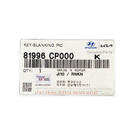 Nuova lama per chiave telecomando intelligente originale/OEM Kia Bongo Numero parte OEM: 81996-CP000, 81996CP000 | Emirates Keys -| thumbnail
