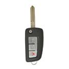 New Aftermarket Nissan Rogue Flip Remote Key Shell 2+1 Button With Panic High Quality Best Price | Emirates Keys -| thumbnail