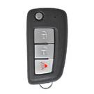 Nissan Rogue Flip Remote Key Shell 2+1 Button
