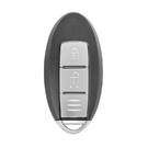 Coque de clé télécommande intelligente Nissan 2 boutons, type de batterie gauche