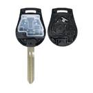 Novo aftermarket Nissan Remote Key Shell 2 botões com chave de alta qualidade melhor preço | Chaves dos Emirados -| thumbnail