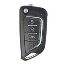 Face to Face Universal Flip Remote Key 4 Buttons 433Mhz Cadillac Type
